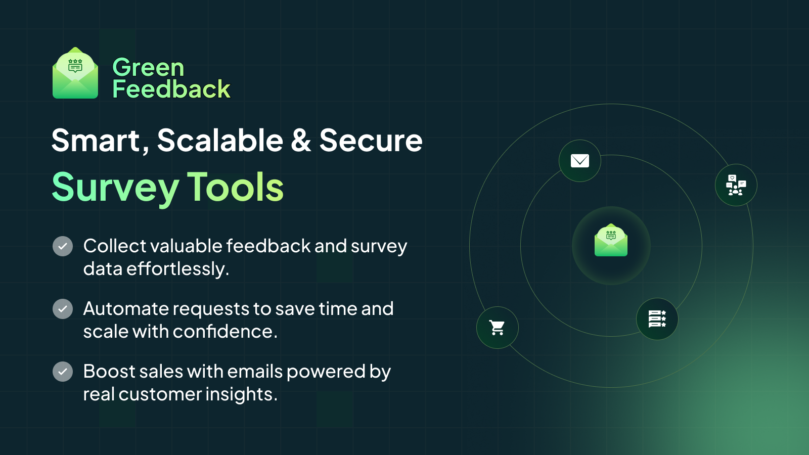 Green Feedback banner